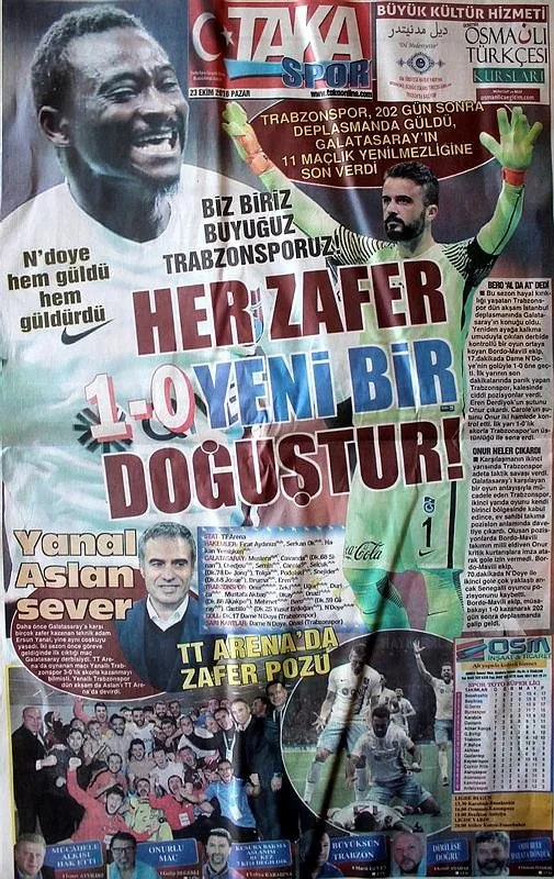 Yerel gazetelerden Diriliş yorumu