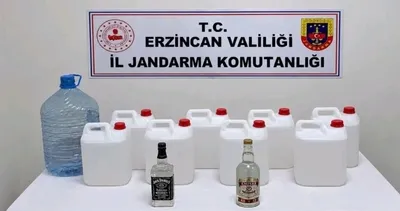 Erzincan’da kaçak içki imalatına jandarma darbesi #erzincan