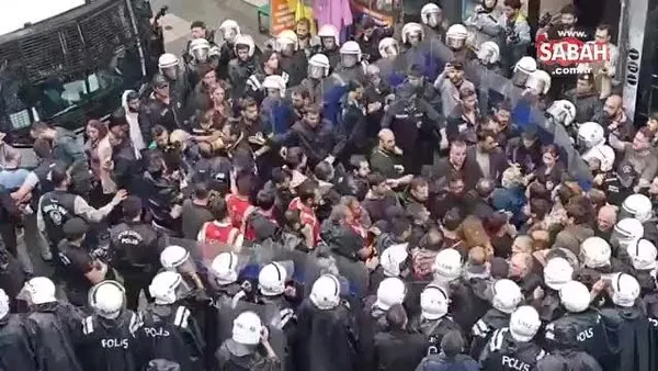 HDP çağrı yaptı! Skandal yürüyüşte 70 gözaltı: Teröristbaşı Öcalan’a özgürlük istediler | Video