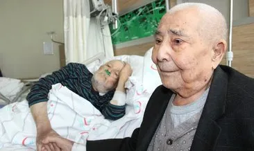 Asker arkadaşları 72 yıl sonra hastanede karşılaştı