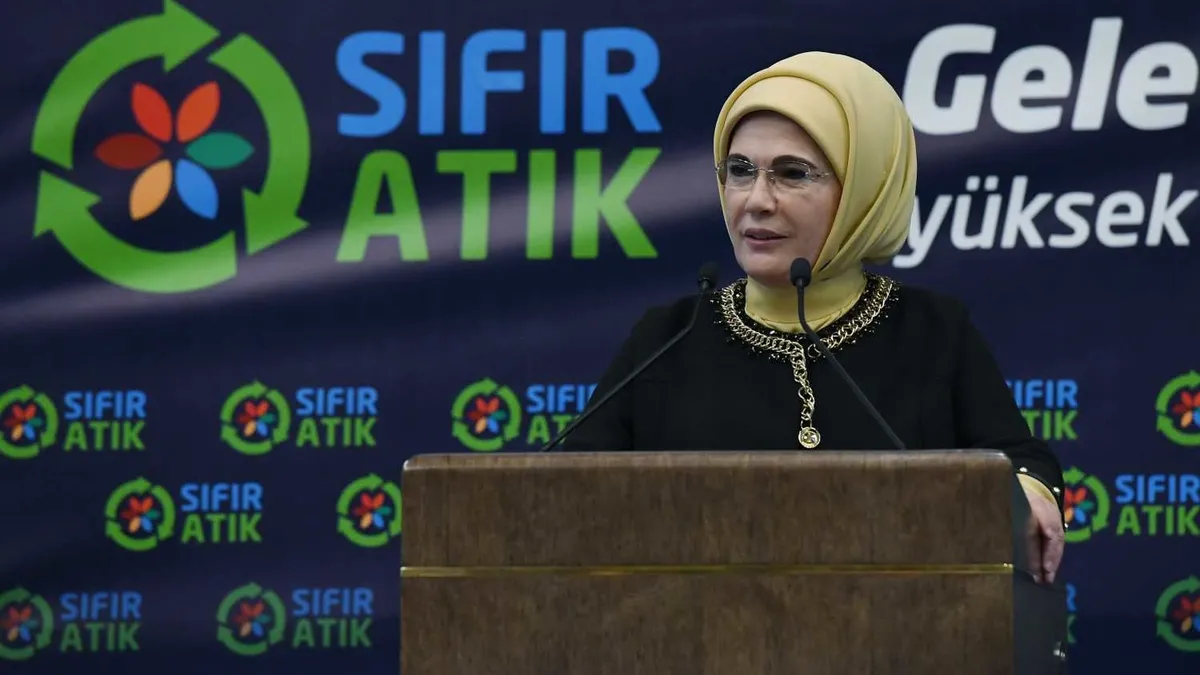 Emine Erdoğan’ın himayesindeki Sıfır Atık hareketi festivalle büyüyecek