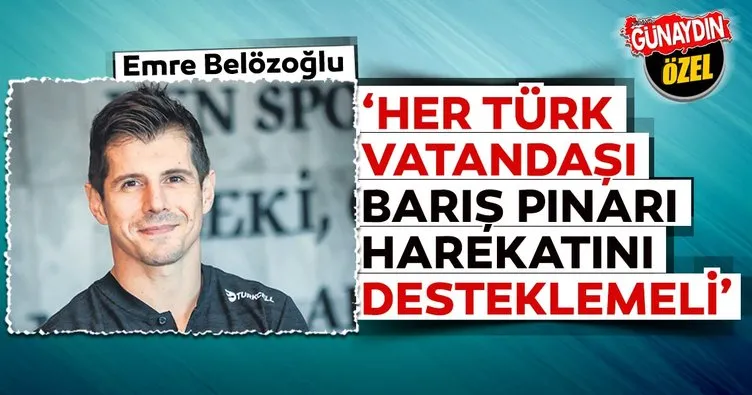 Emre Belözoğlu: Devletimizin desteği olmasa kulüpler ayakta durmakta zorlanırdı