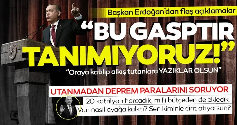 Başkan Erdoğan’dan önemli açıklamalar: Türkiye tarihinin en hızlı müdahalesini Elazığ’da yapmıştır