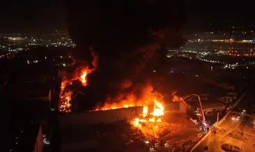 Son dakika: Bursa’da tekstil fabrikasında yangın!