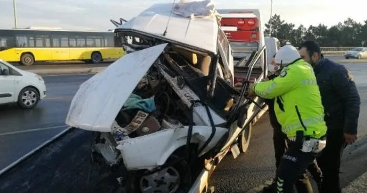 Arnavutköy’de feci kaza! 1 kişi hayatını kaybetti