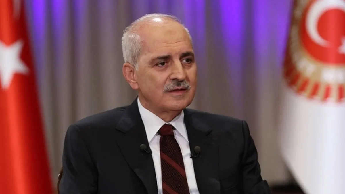 Son Dakika | TBMM Başkanı Numan Kurtulmuş’tan ‘Yeni Anayasa’ mesajı Son Dakika | TBMM Başkanı Numan Kurtulmuş’tan ‘Yeni Anayasa’ mesajı