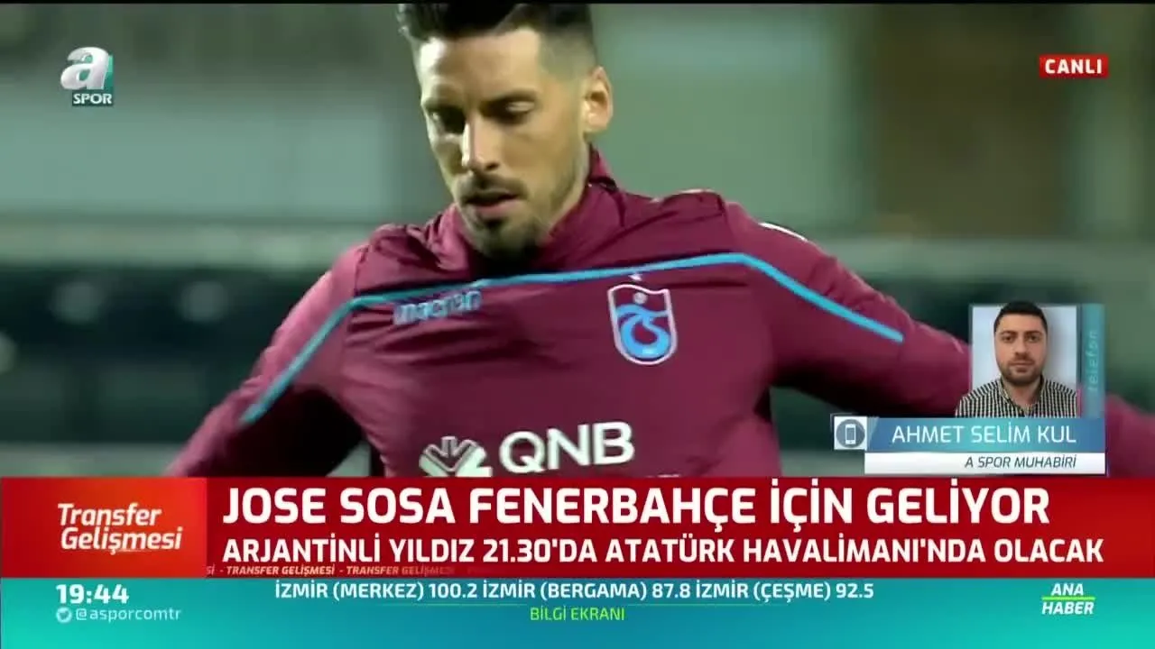 Sosa Fenerbahce Icin Istanbul A Geliyor Iste Gelis Saati Videosunu Izle Son Dakika Haberleri