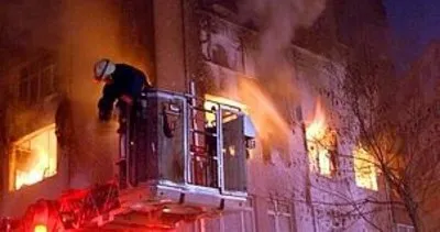 Yangın binayı sardı, 10’u çocuk 17 kişiyi itfaiye kurtardı