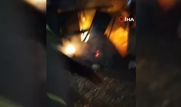 Bolu’da tek katlı ev küle döndü