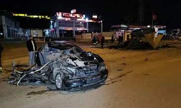 Adana’da otomobil ile kamyonet çarpıştı: 1 ölü, 3 yaralı