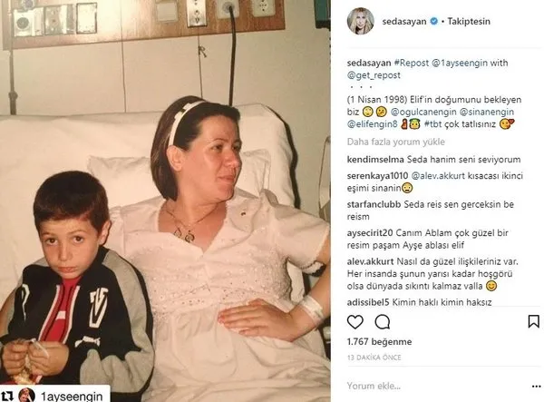Ünlülerin Instagram paylaşımları (11.01.2018)