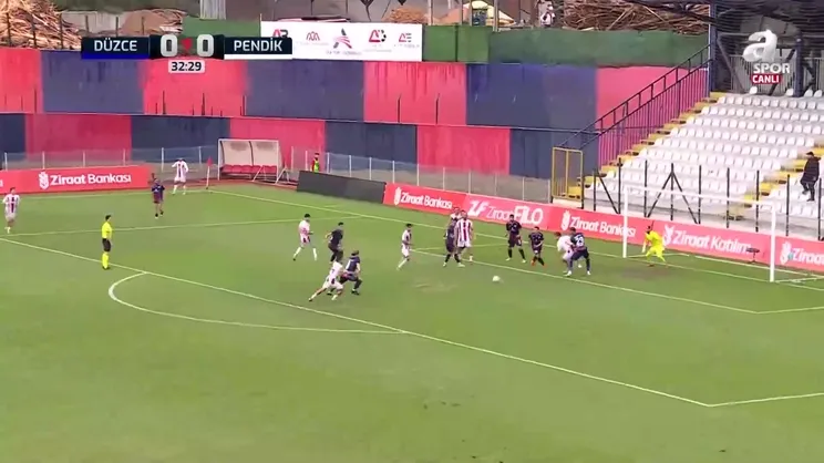 GOL | Düzcespor 0-1 A.G. Pendikspor