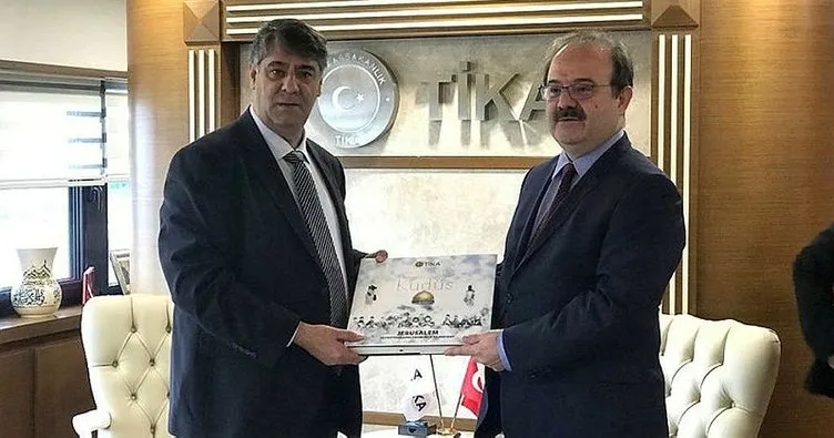 Rektör Polat, TİKA Başkanı Çam’ı ziyaret etti