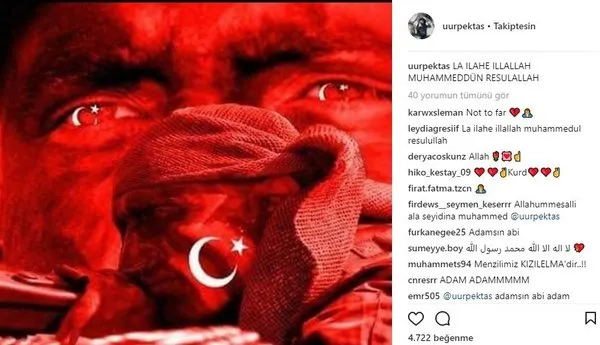 Ünlü isimlerin Instagram paylaşımları (23.01.2018)