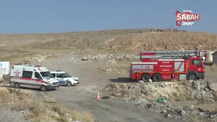 Kayseri'de dere yatağında şüpheli ölüm! | Video