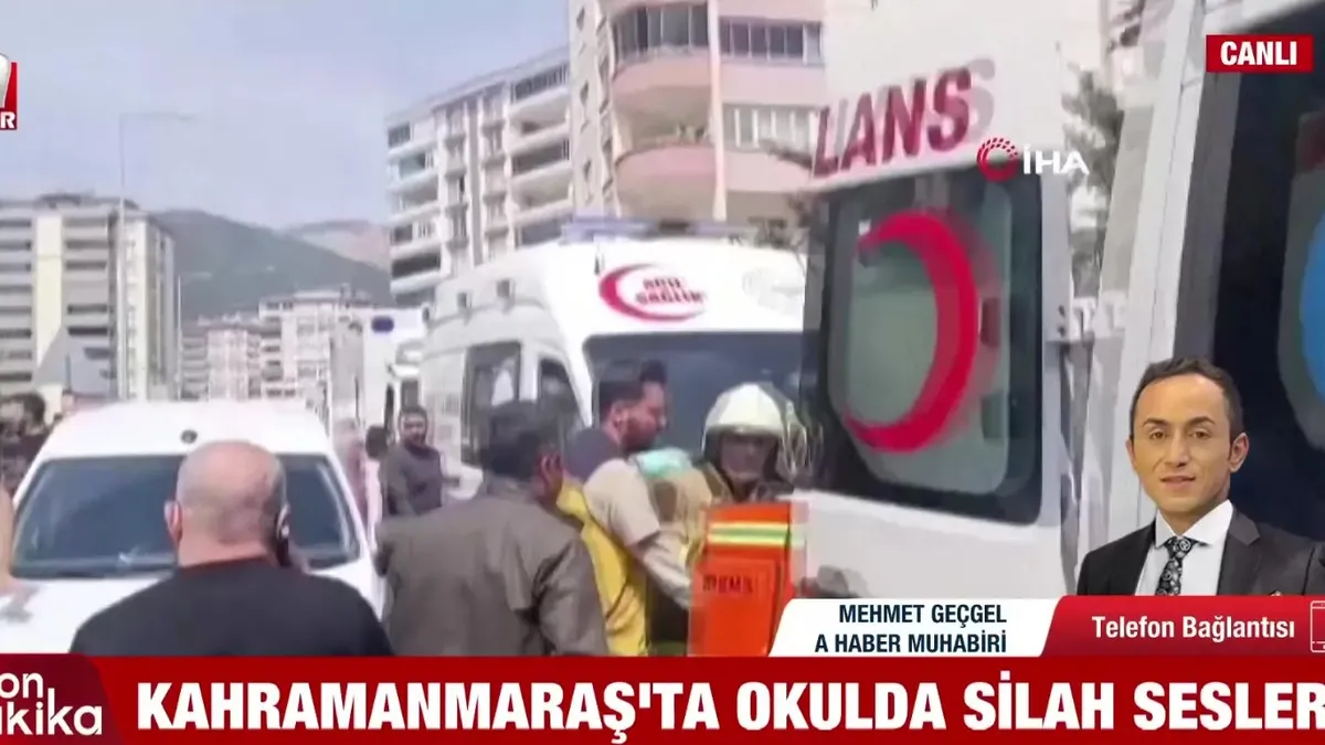 Kahramanmaraş okul saldırısını kim yaptı, saldırganın kimliği belli oldu mu? Vali açıkladı: 4 ölü 20 yaralı var…