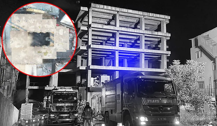 Yer Zeytinburnu: Elektrik kablosu üreten iş yerinde çıkan yangın saatler sonra söndürüldü!