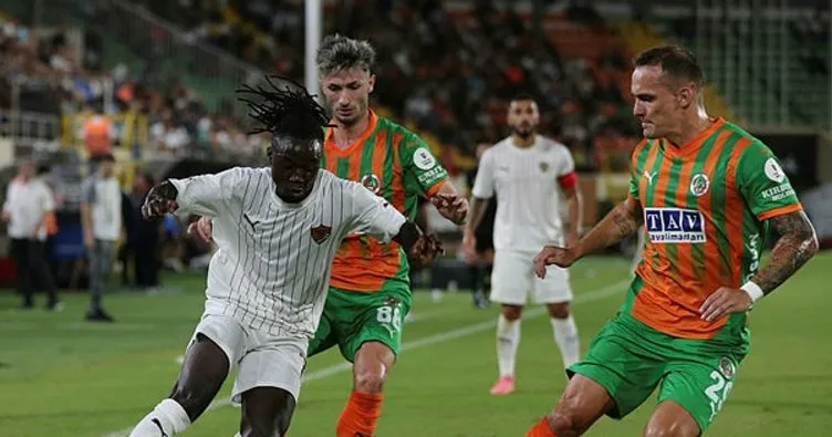 Alanyaspor ile Hatayspor yenişemedi