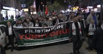 İsrail zulmüne sessiz kalmayan Kırşehir halkı Gazze için tek yürek oldu #kirsehir