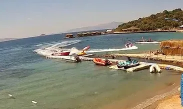 Deniz yatağı sürat teknesine çarptı: 1'i ağır 3 turist yaralı #mugla