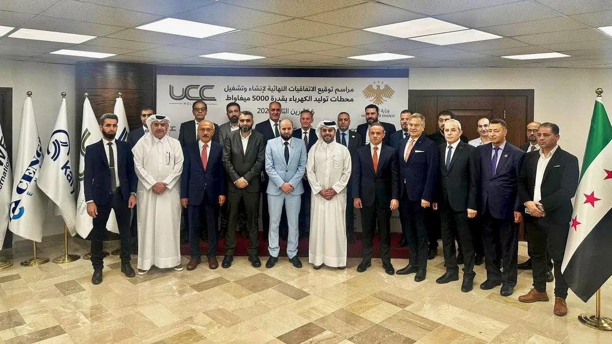 Suriye’nin enerji sektörüne 7 milyar dolarlık yatırımda uygulama aşamasına geçildi Suriye’nin enerji sektörüne 7 milyar dolarlık yatırımda uygulama aşamasına geçildi