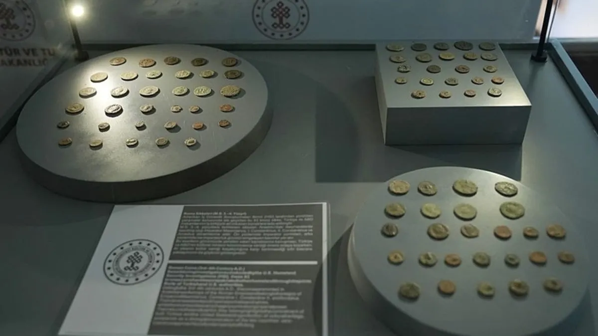 1700 yıllık sikkeler ana yurdunda
