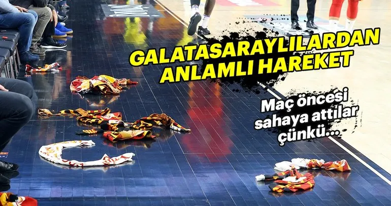 Galatasaraylılardan anlamlı hareket!