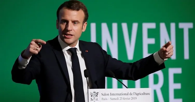Macron: Protestoya katılanlar en kötü suça ortak oluyor