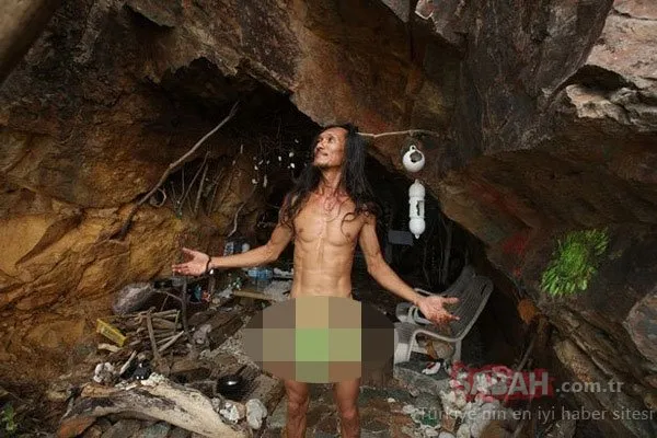 Mağarada çekilen çıplak fotoğraflar, olay yarattı!