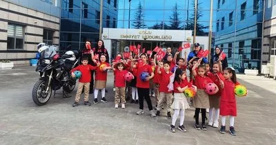Bolu İl Emniyet Müdürlüğü’nde 23 Nisan coşkusu #bolu