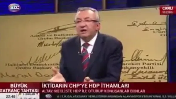 CHP'li Engin Altay terör olaylarının azmettiricisi Demirtaş’ı masumlaştırdı: 