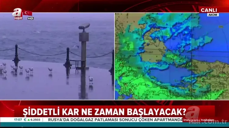 İstanbul için yoğun kar yağışı uyarısı! AKOM'dan son dakika açıklaması