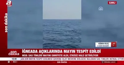 Son Dakika: Karadeniz’de ikinci mayın alarmı! İğneada’da tespit edildi… | Video