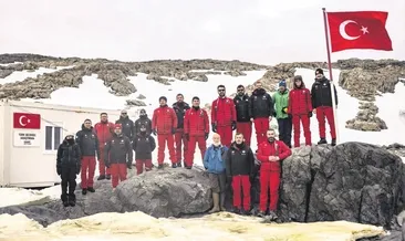 Beyaz kıta’da saha çalışmaları başladı