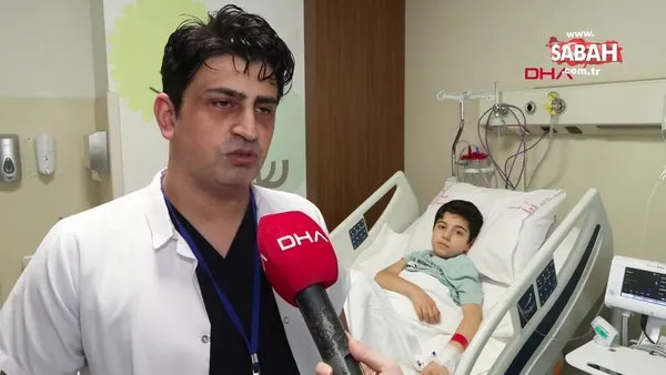 9 yaşındaki Harun'un bağırsağından 13 mıknatıs çıkarıldı | Video