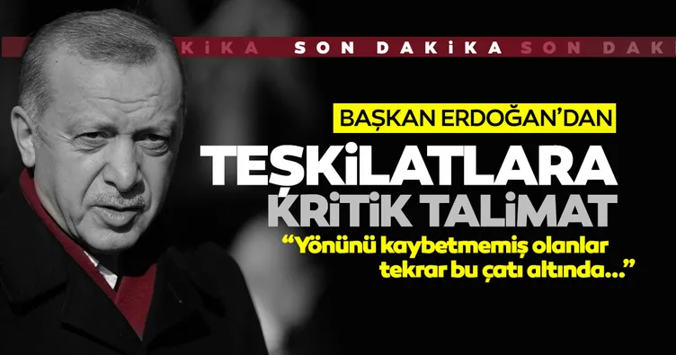 SON DAKİKA | Başkan Erdoğan'dan talimat: Önce kendi arkadaşlarımızın gönlünü alacak birleşeceğiz