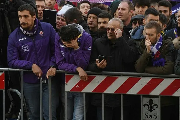 Davide Astori'ye son 'ciao'