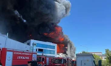 Tuzla’daki fabrika yangını 7 saatte söndürüldü