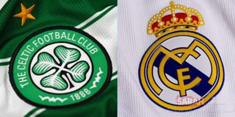 Celtic Real Madrid maçı canlı izle! UEFA Şampiyonlar Ligi Celtic Real Madrid maçı canlı yayın kanalı izle