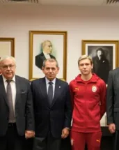 Rus heyetinden, Dursun Özbek’e ziyaret