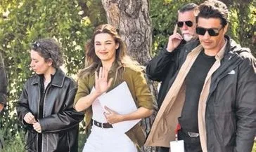 Güvenlik görevlileriyle parkı turladı