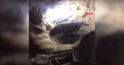 Niğde’de kaçak kazı yapılan evde şaşkına çeviren 13 metrelik kuyu kamerada