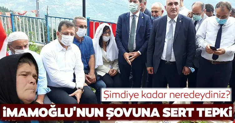 Şehit Eren’in annesinden İmamoğlu’nun şovuna sert tepki: Şimdiye kadar neden gelmediniz