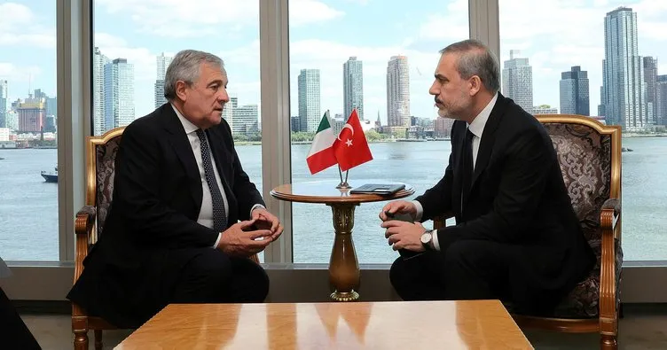 Dışişleri Bakanı Fidan, New York’ta İtalyan mevkidaşı Tajani ile görüştü