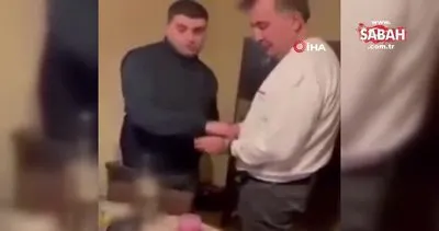 Eski Gürcistan Cumhurbaşkanı Saakaşvili’nin gözaltına alındığı anlar ortaya çıktı | Video
