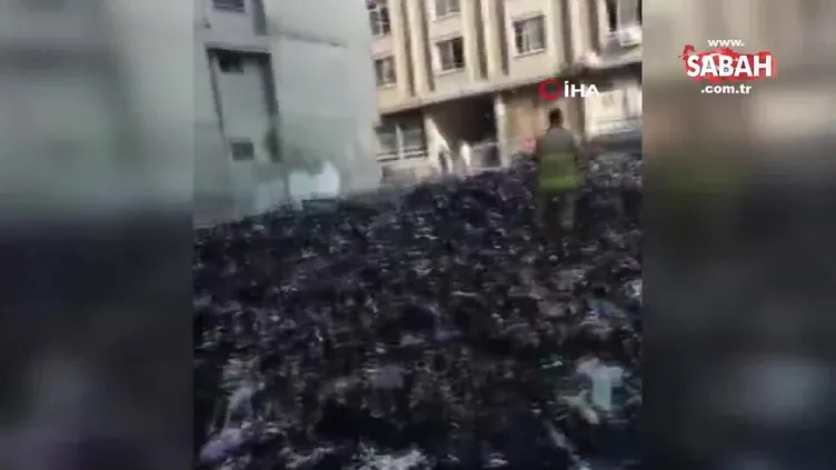 İzmir’in göbeğinde çöp dağları