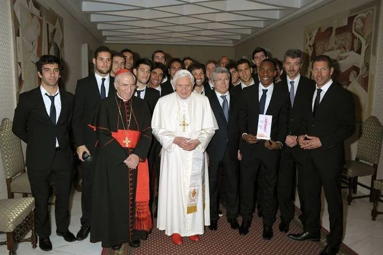 Arda’lı A.Madrid Vatikan’da