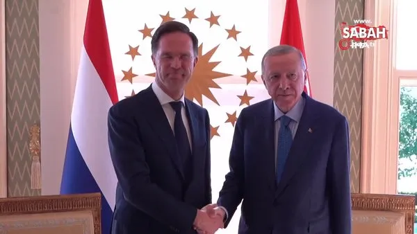 Cumhurbaşkanı Erdoğan, Hollanda Başbakanı Rutte'yi kabul etti