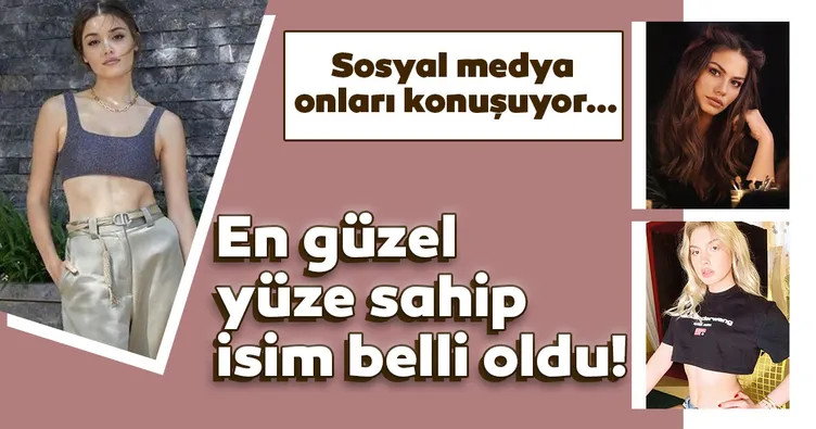 En güzel yüze sahip isim belli oldu…