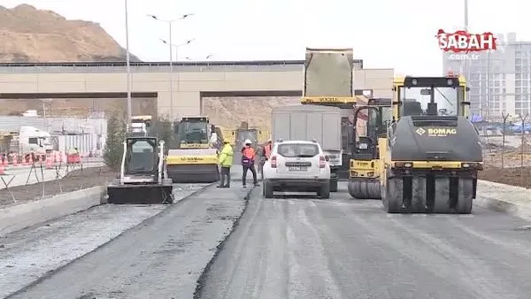 Ulaştırma ve Altyapı Bakanlığı Başakşehir İkitelli Şehir Hastanesinin yollarının yapımına başladı | Video